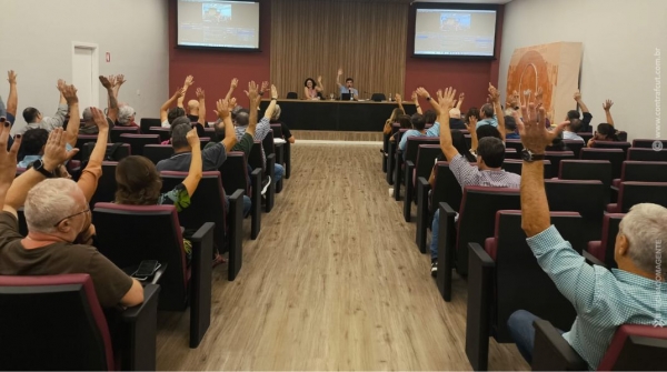 Dire&ccedil;&atilde;o Nacional da Contraf-CUT aprova realiza&ccedil;&atilde;o do Congresso de 27 a 29 de mar&ccedil;o. Foto cedida pela Contraf-CUT.
